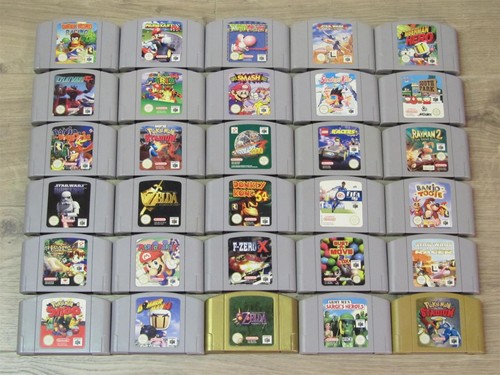 Nintendo giochi scelta - nintendo, 64