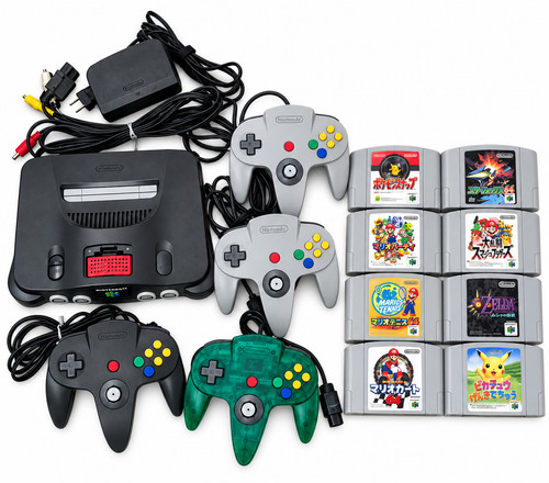 Nintendo n64 console - n64,